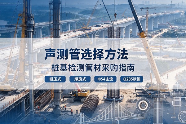 长丰声测管选型标准